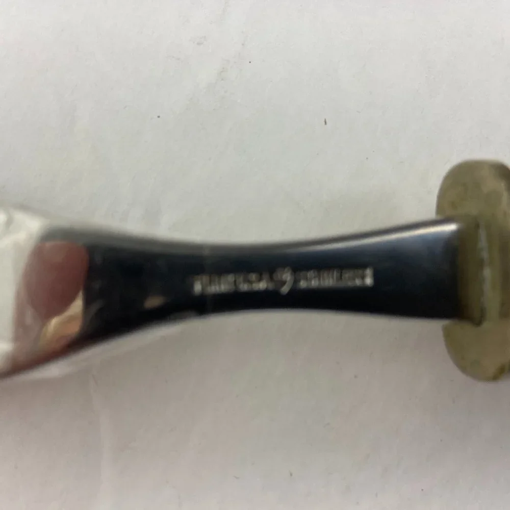 Vintage 1960’s Flint Stainless Vanadium USA Carving Set Bakelite Handles
